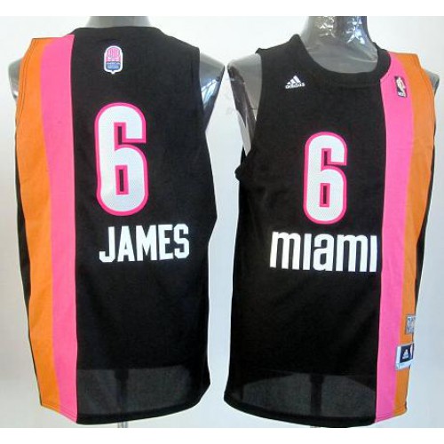 Miami Floridians Heat 6 LeBron James ABA Hardwood Classic Swingman Jerseys Shorts NBA Suits Cheap